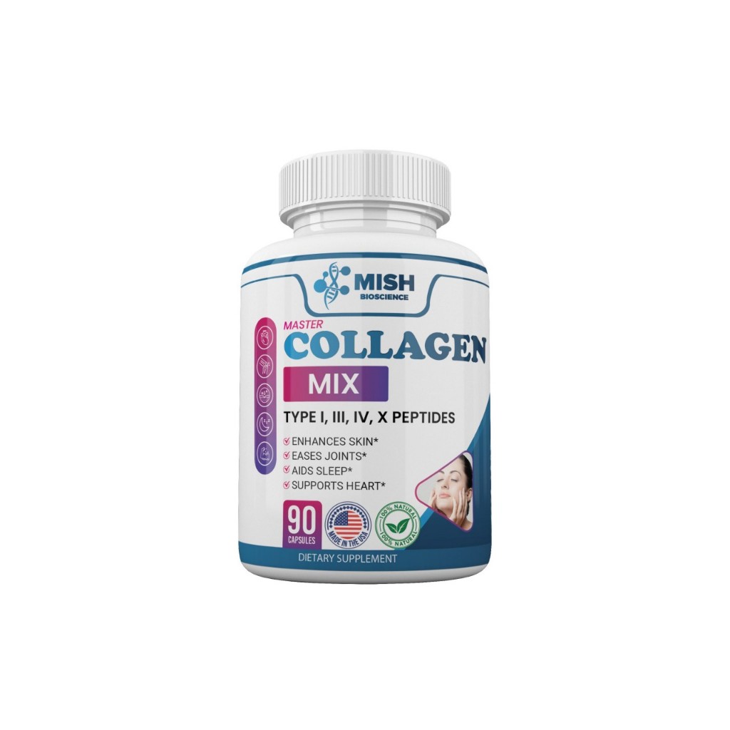Collagen Cao Cấp Kết Hợp 5 Peptide I, II, III, V, X