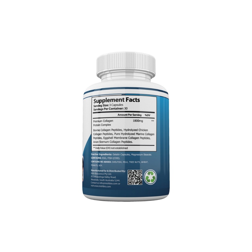 Collagen Cao Cấp Kết Hợp 5 Peptide I, II, III, V, X