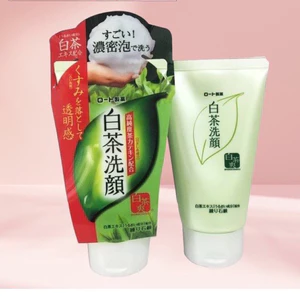 Sữa rửa mặt trà xanh Rohto Shirochasou Nhật Bản (hàng Nội Địa Nhật) [Hỏa Tốc]