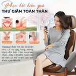 Đệm massage toàn thân OKACHI JAPAN JP-A80 (Thế hệ mới) — ảnh 7