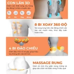 Đệm massage toàn thân OKACHI JAPAN JP-A80 (Thế hệ mới) — ảnh 3
