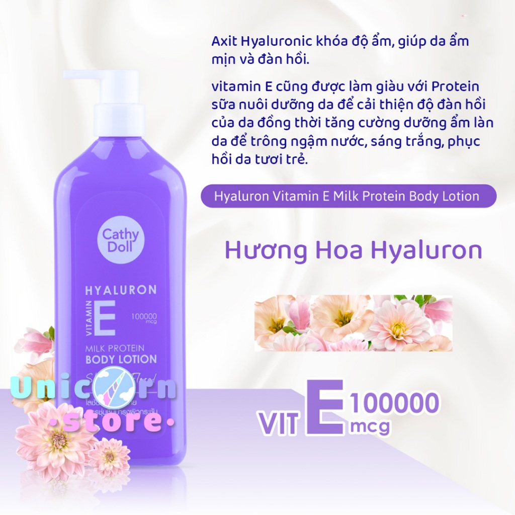 Sữa Dưỡng Thể Giàu Vitamin Cathy Doll Vitamin Body Lotion 450mL