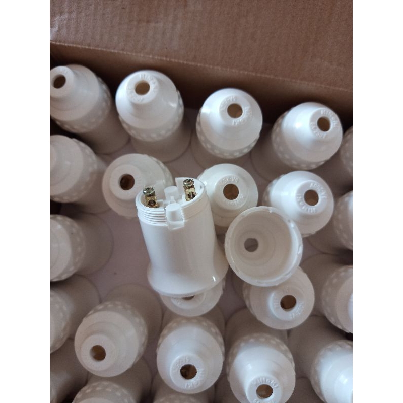 Combo đui đèn e27, đui xoáy e27 chuyên dùng cho bóng đèn led, compact