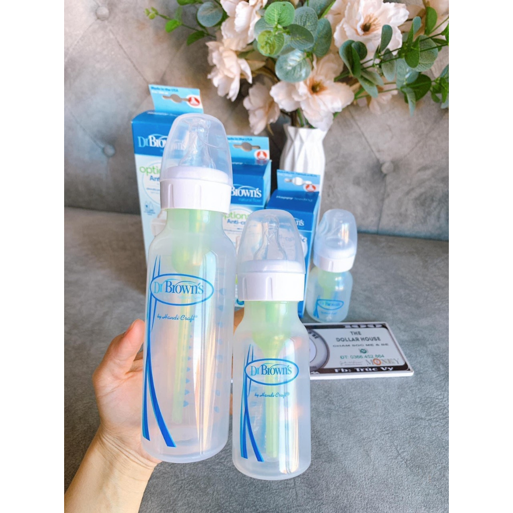 Bình sữa Dr Brown's PP BPA Free cổ hẹp chính hãng Shopee Việt Nam