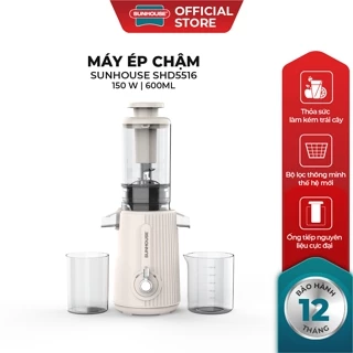 Máy ép chậm trái cây, rau củ SUNHOUSE SHD5516 - Công suất mạnh 150W - Bảo hành chính hãng 1 năm