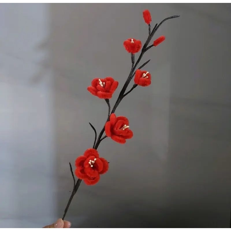 Cành Đào , Mai Kẽm Nhung Chụp Ảnh, Decor Siêu Xinh
