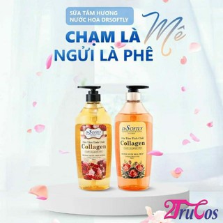 Sữa tắm nước hoa DrSoftly Collagen Perfume Shower Gel 700ml (hương Pháp, Dubai lưu 2h - 4h) 2Trucos