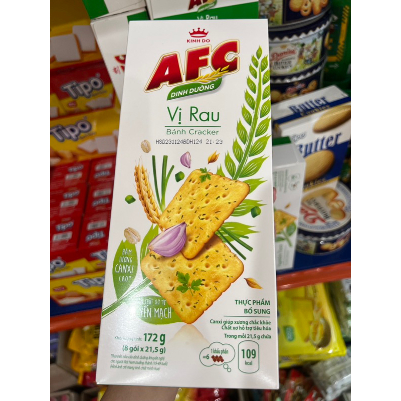 Bánh AFC vị rau 172g | Shopee Việt Nam