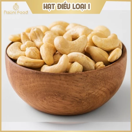 Hạt Điều Rang Không Muối Bình Phước Loại 1 - Hạt Điều Nướng Nguyên Hạt