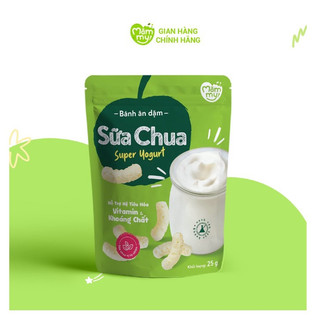 Bánh ăn dặm Mămmy đủ vị cho bé (rau củ, phô mai, trái cây, sữa chua , rong biển , cá tuyết ) gói 25g