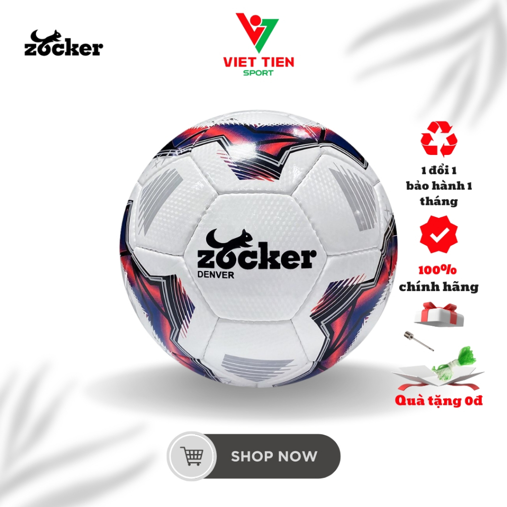 Quả Bóng Đá ZOCKER Zocker Denver ZK5-D2305 Size Số 5 Sân Cỏ Nhân Tạo ...