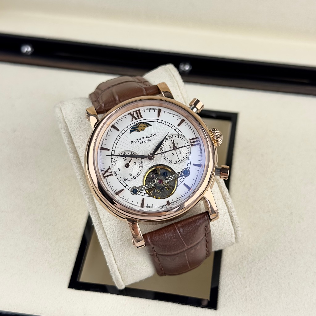 Đồng hồ nam cơ automatic PT lộ tim cơ size 40mm | Shopee Việt Nam
