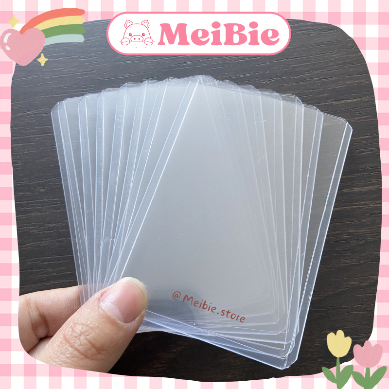 toploader size A7 B8 dùng trang trí đựng ảnh thẻ card bo góc diy