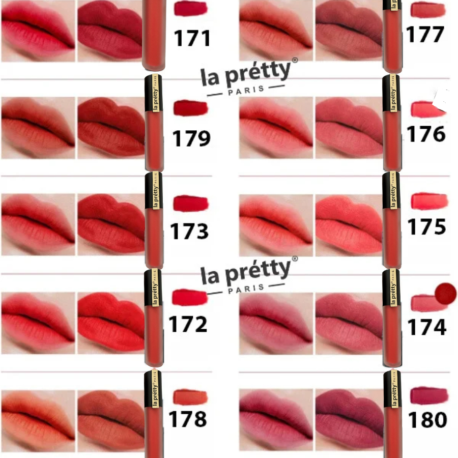 Son La Pretty velvet chất son mịn lì như nhung