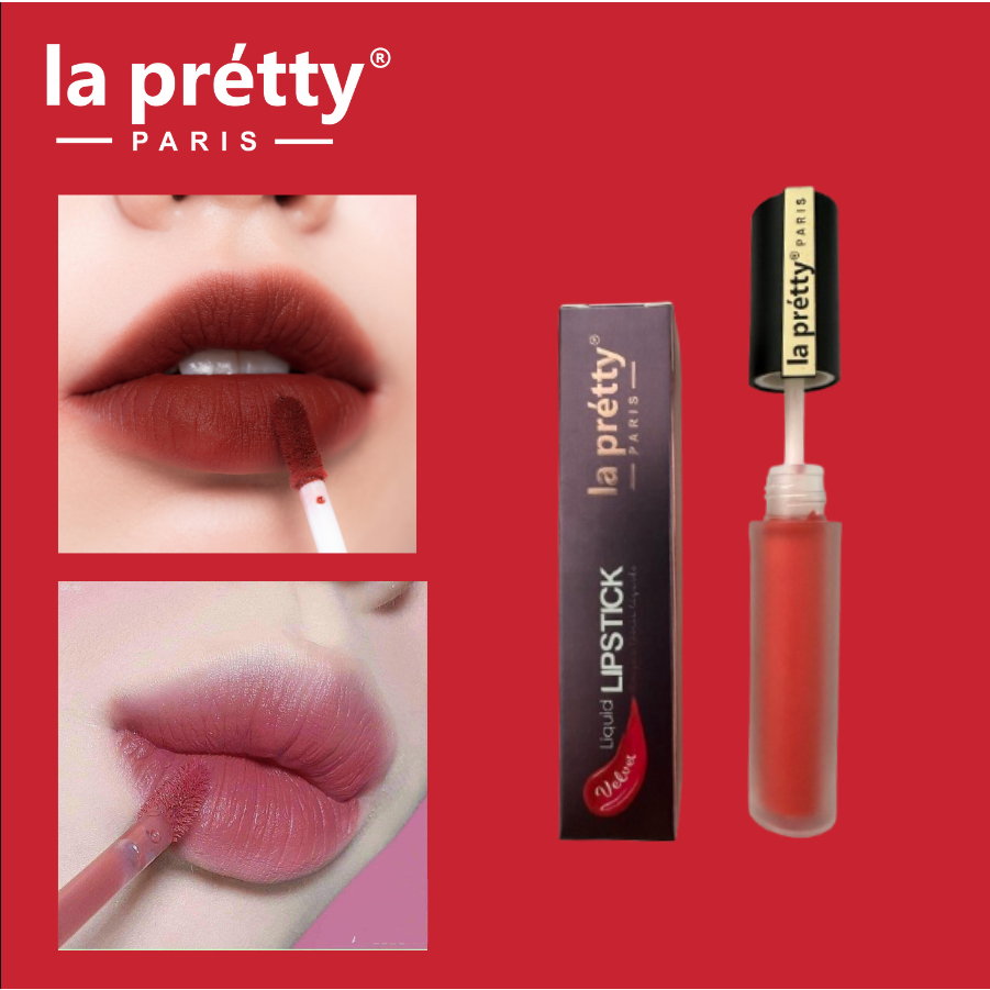 Son La Pretty velvet chất son mịn lì như nhung