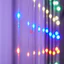 Đèn LED Rèm Mành Mưa 3x2m - Hiệu Ứng Thác Nước, 10 Sợi Nháy, Hàng Chống Nước