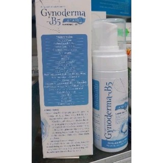 Dung dịch vệ sinh phụ khoa thế hệ mới Gynoderma-B5 dạng bọt (chai 150ml)