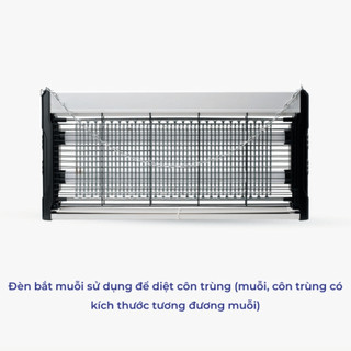Đèn bắt muỗi Rạng Đông DBM02 500x250/4W Máy Diệt Côn Trùng Nổ Không Mùi Không Hóa Chất Độc Hại