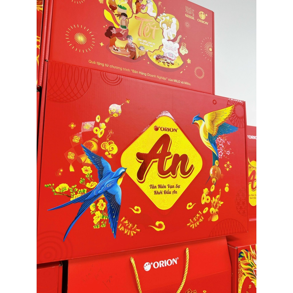 [MẪU MỚI] Hộp Bánh AN 2 Phiên Bản Tết 2024 Trọng Lượng 1,099 kg ...