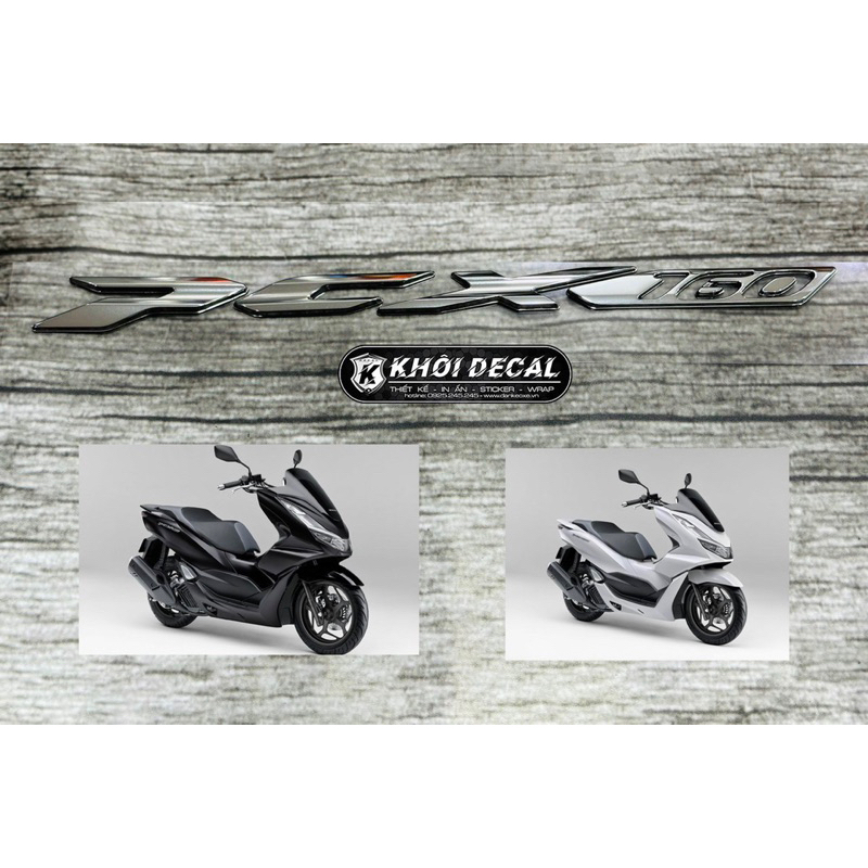 Tem nổi  PCX 160i hàng Zin/ Giá 1 bên