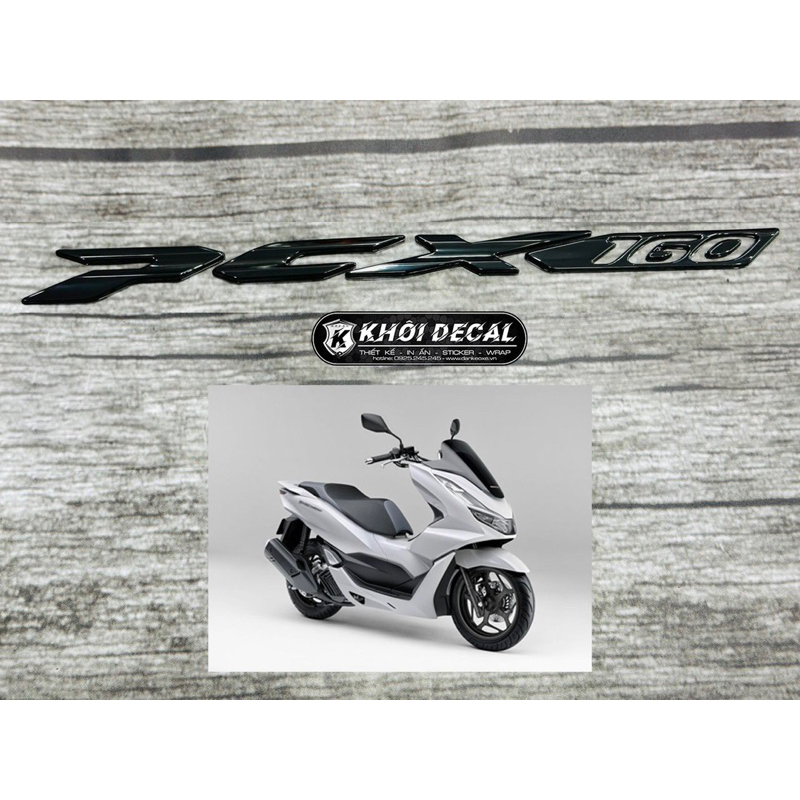 Tem nổi  PCX 160i hàng Zin/ Giá 1 bên