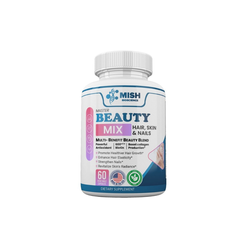 Viên Uống Kích Thích Mọc Tóc, Đẹp Da Và Móng Cao Cấp Master Beauty Mix