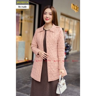 Áo Phao Nữ 𝐂𝐀𝐑𝐃𝐈𝐍𝐀 Chần Bông Nhật Bản Cao Cấp Dáng Dài Siêu Nhẹ Siêu Ấm 4PLF04