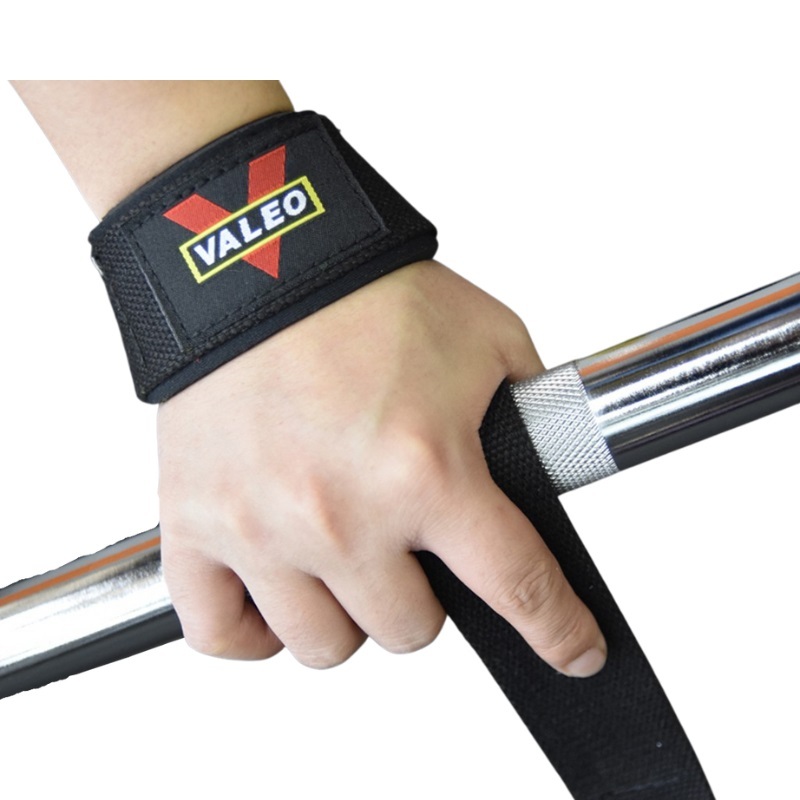 Dây Kéo Lưng Tập Gym VALEO, Đai Quấn Cổ Tay Trợ Lực Nâng Đòn Tạ Aolikes 7635 Chính Hãng