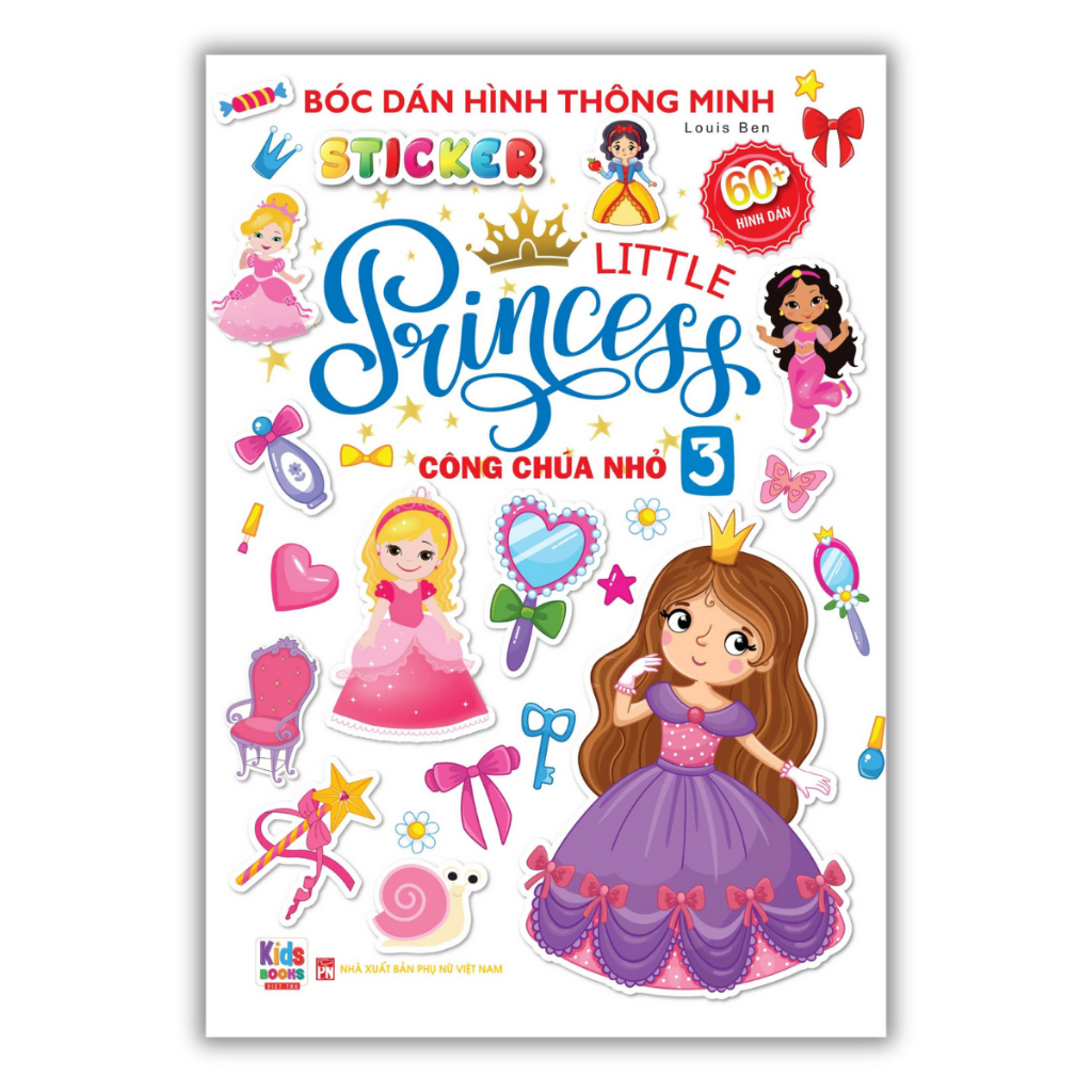 Sách - Bóc Dán Hình Thông Minh - Công Chúa Nhỏ - Little Princess Tập 3 ...