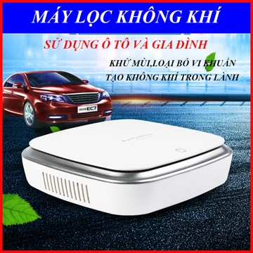 Máy Lọc Không Khí Ôto Và Gia Đình, Khử mùi, vi khuẩn, nấm mốc, mang lại bầu không khí trong lành, BẢO HÀNH 24 THÁNG!