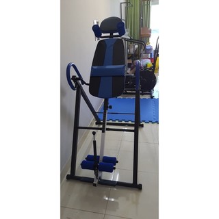 Ghế tập dốc ngược hỗ trợ điều trị đau thắt lưng, thoát vị đĩa đệm - Máy tăng chiều cao ZQ-8801 - Bảo hành 5năm