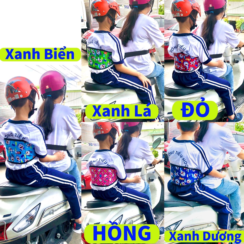 [ ĐAI LỚN ] LARGE MOTORCYCLE BELT SAFE FOR CHILDREN, WATERPROOF BELT FOR CHILDREN