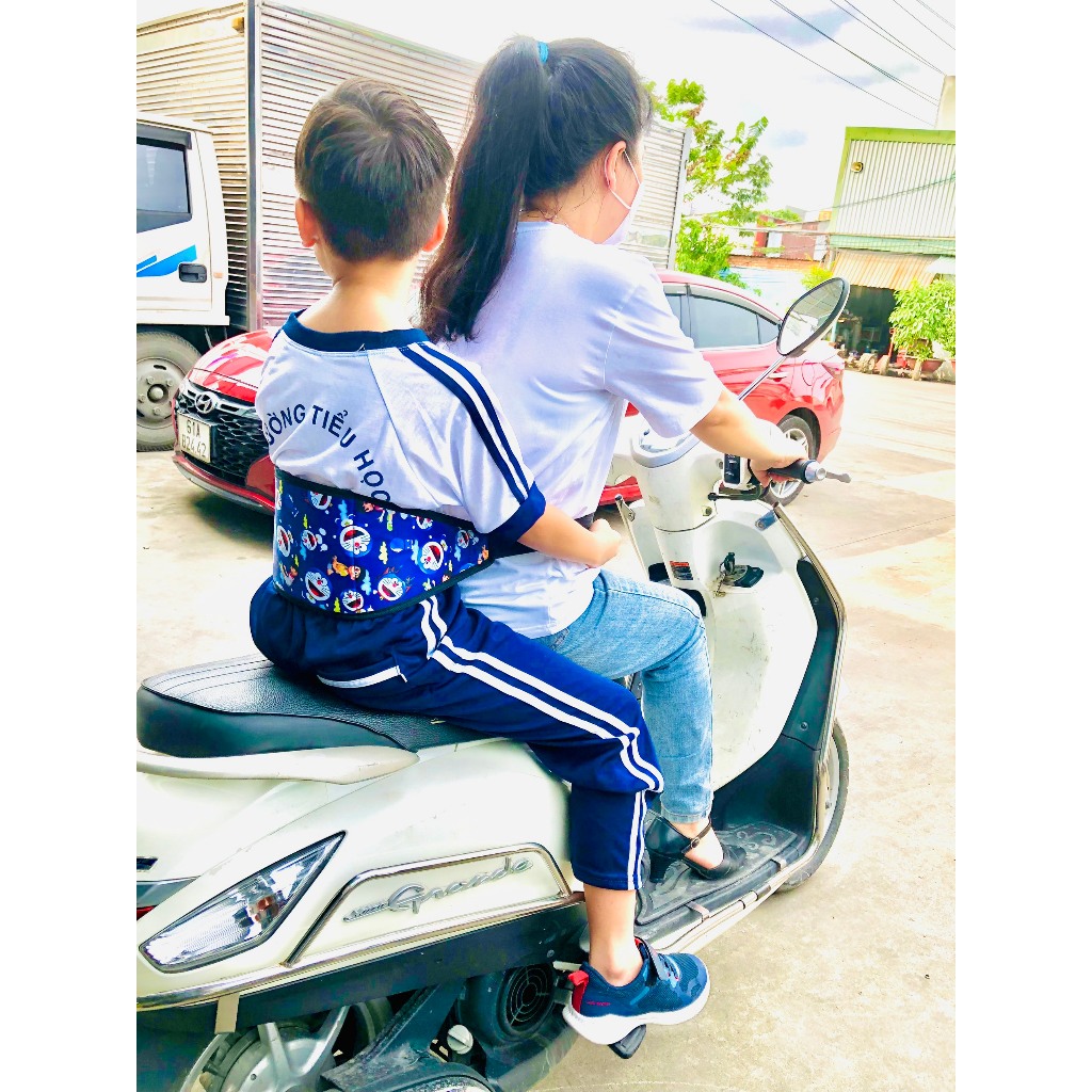 [ ĐAI LỚN ] LARGE MOTORCYCLE BELT SAFE FOR CHILDREN, WATERPROOF BELT FOR CHILDREN