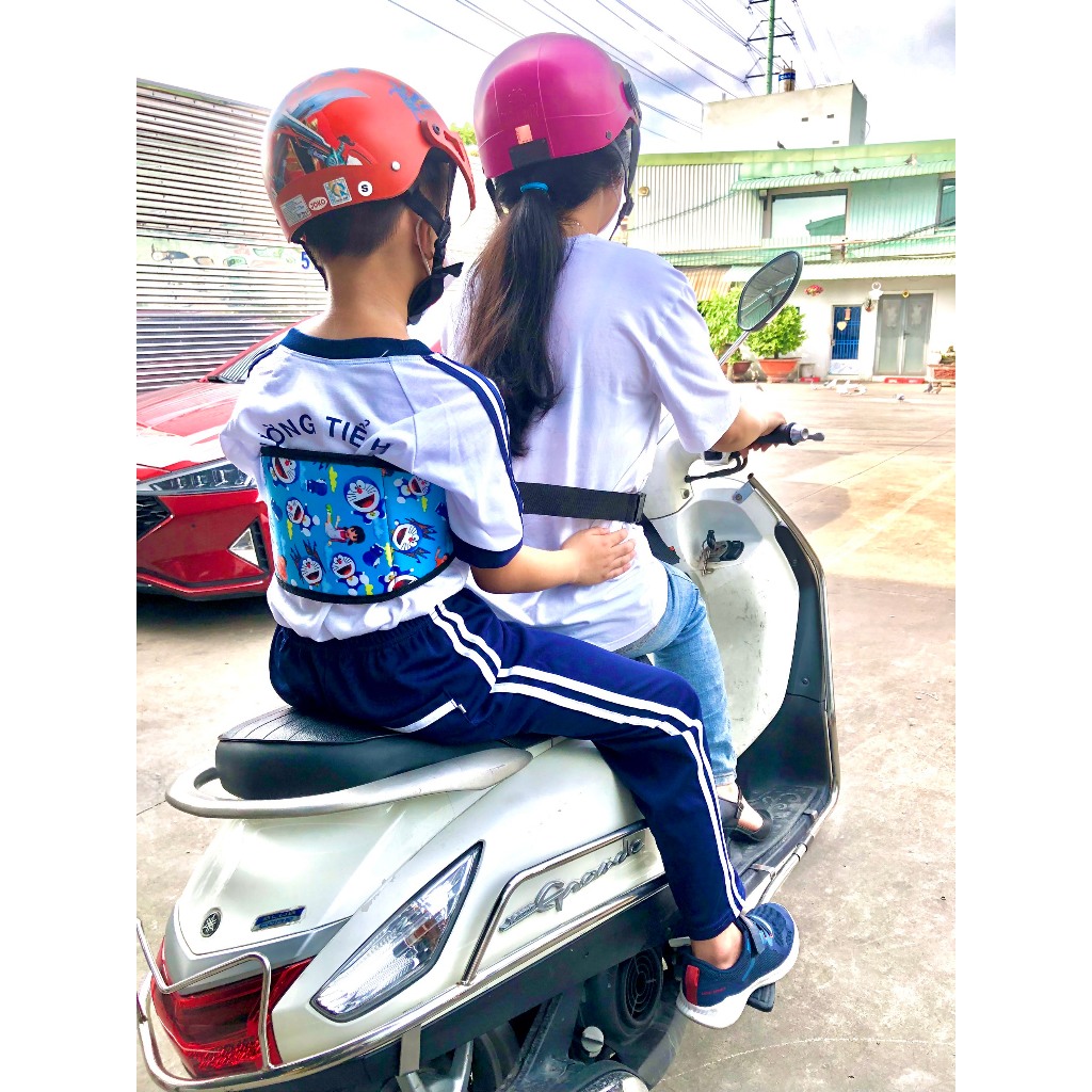 [ ĐAI LỚN ] LARGE MOTORCYCLE BELT SAFE FOR CHILDREN, WATERPROOF BELT FOR CHILDREN