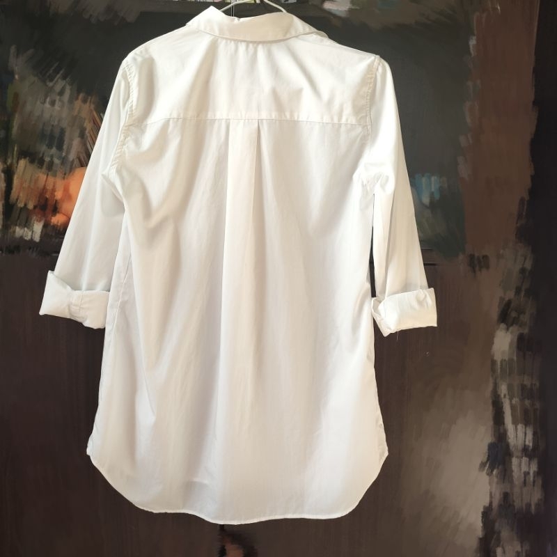 (Sale) Sơmi cotton nữ Ú nì suông rộng- dư xịn (50-70kg)