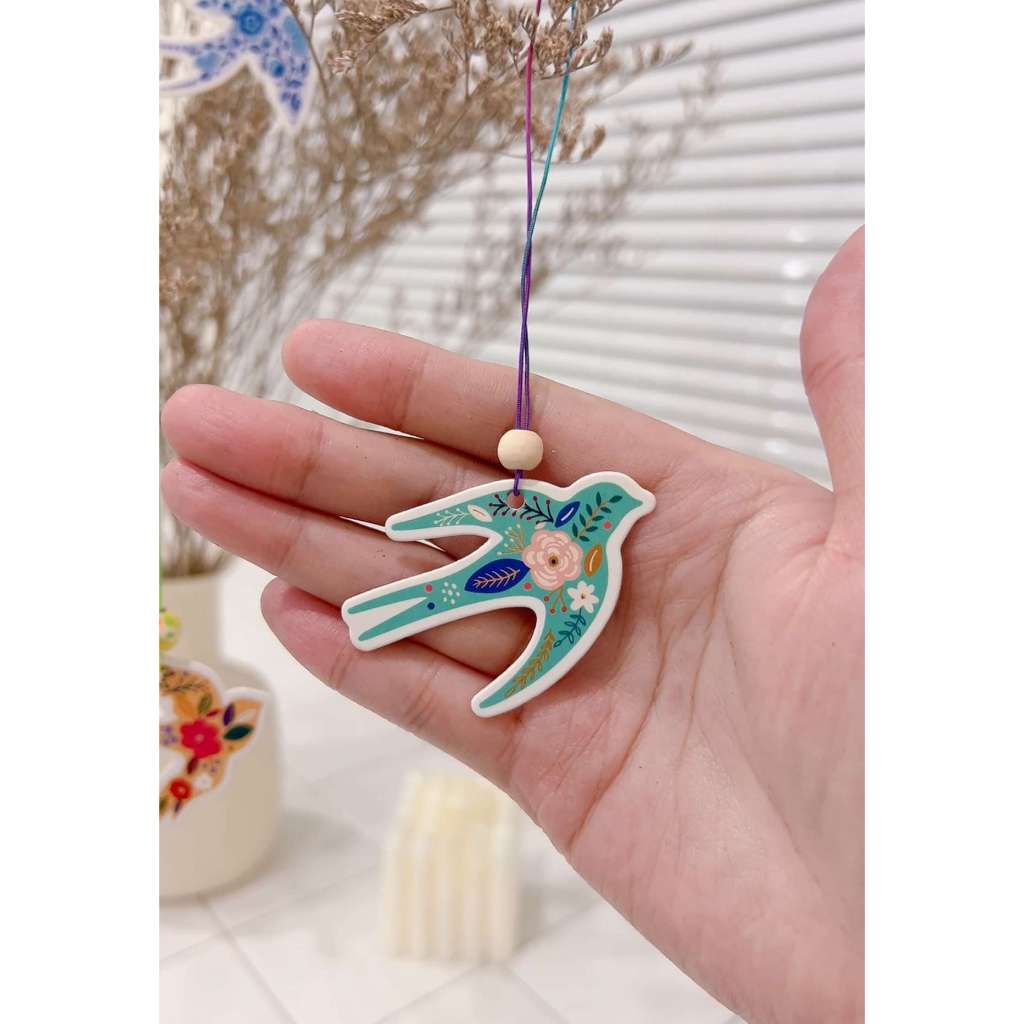 Liễng/Tag treo cây trang trí Tết noel Gác xép dày dặn cứng cáp hình chim én ẢNH SHOP CHỤP