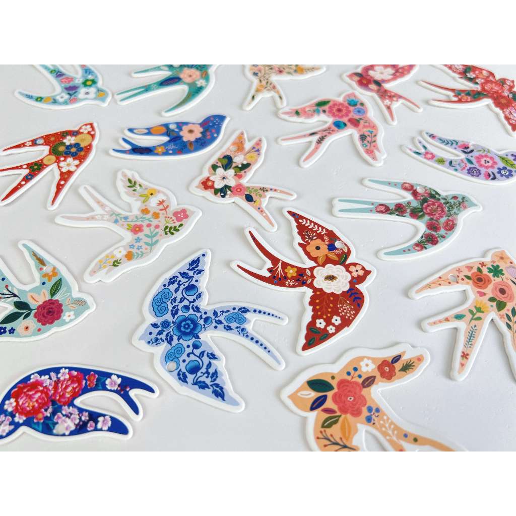 Liễng/Tag treo cây trang trí Tết noel Gác xép dày dặn cứng cáp hình chim én ẢNH SHOP CHỤP