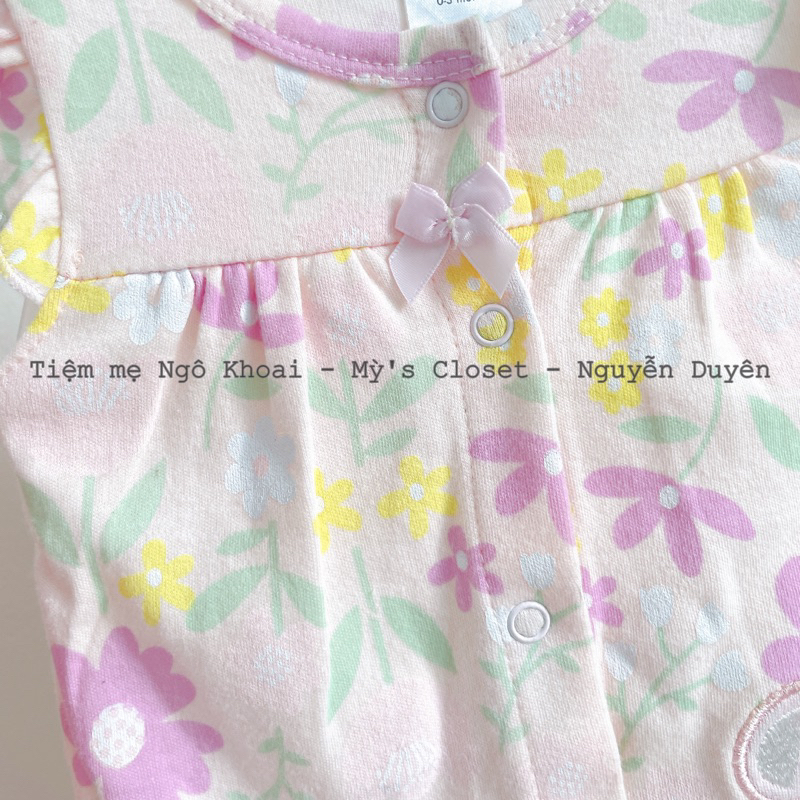 [MD60] 3-6M  Body đùi bé gái các hãng xuất xịn chất liệu cotton mềm mát