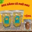 Combo 2kg Bánh Cá Phô Mai Tặng Kèm Snack Đùi Gà