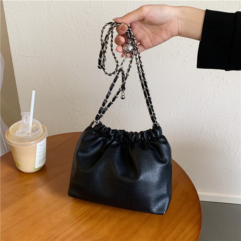 Túi bucket nữ da mềm đeo chéo Cari Store DXD239