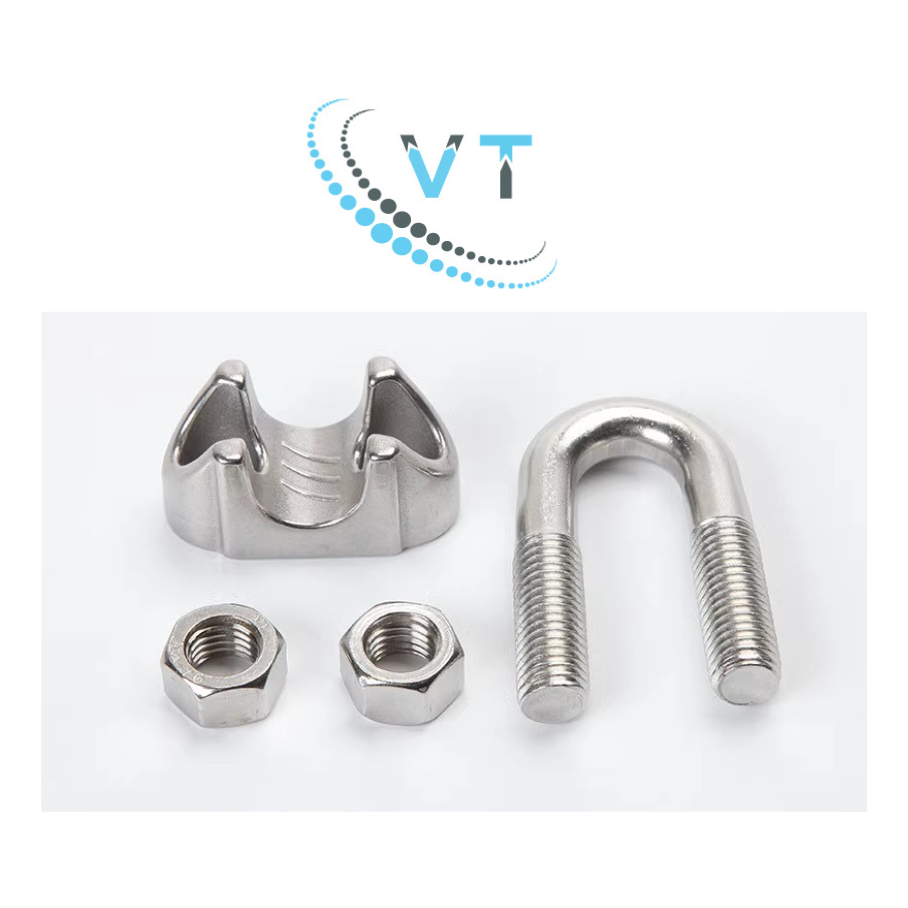 Combo 10 cái Ốc Siết Cáp Inox 304 Cao Cấp 2mm, 3mm,4mm,5mm, 6mm 8mm,10mm,12mm, 14mm