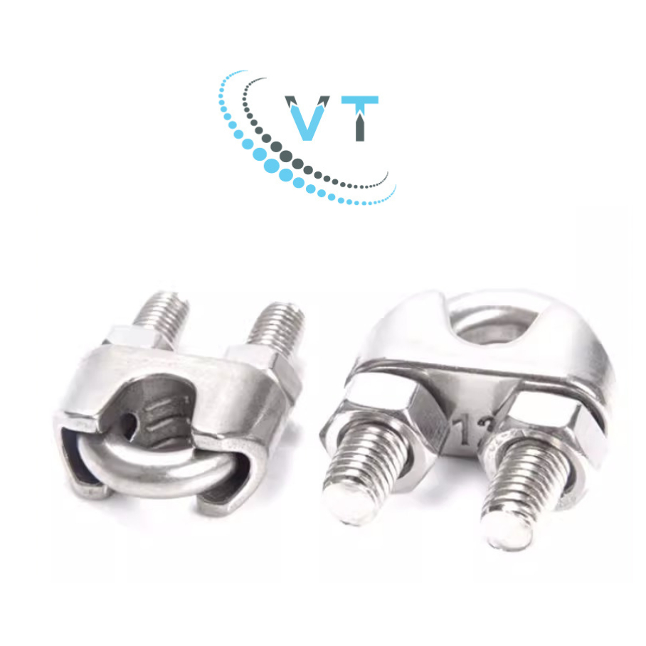 Combo 10 cái Ốc Siết Cáp Inox 304 Cao Cấp 2mm, 3mm,4mm,5mm, 6mm 8mm,10mm,12mm, 14mm