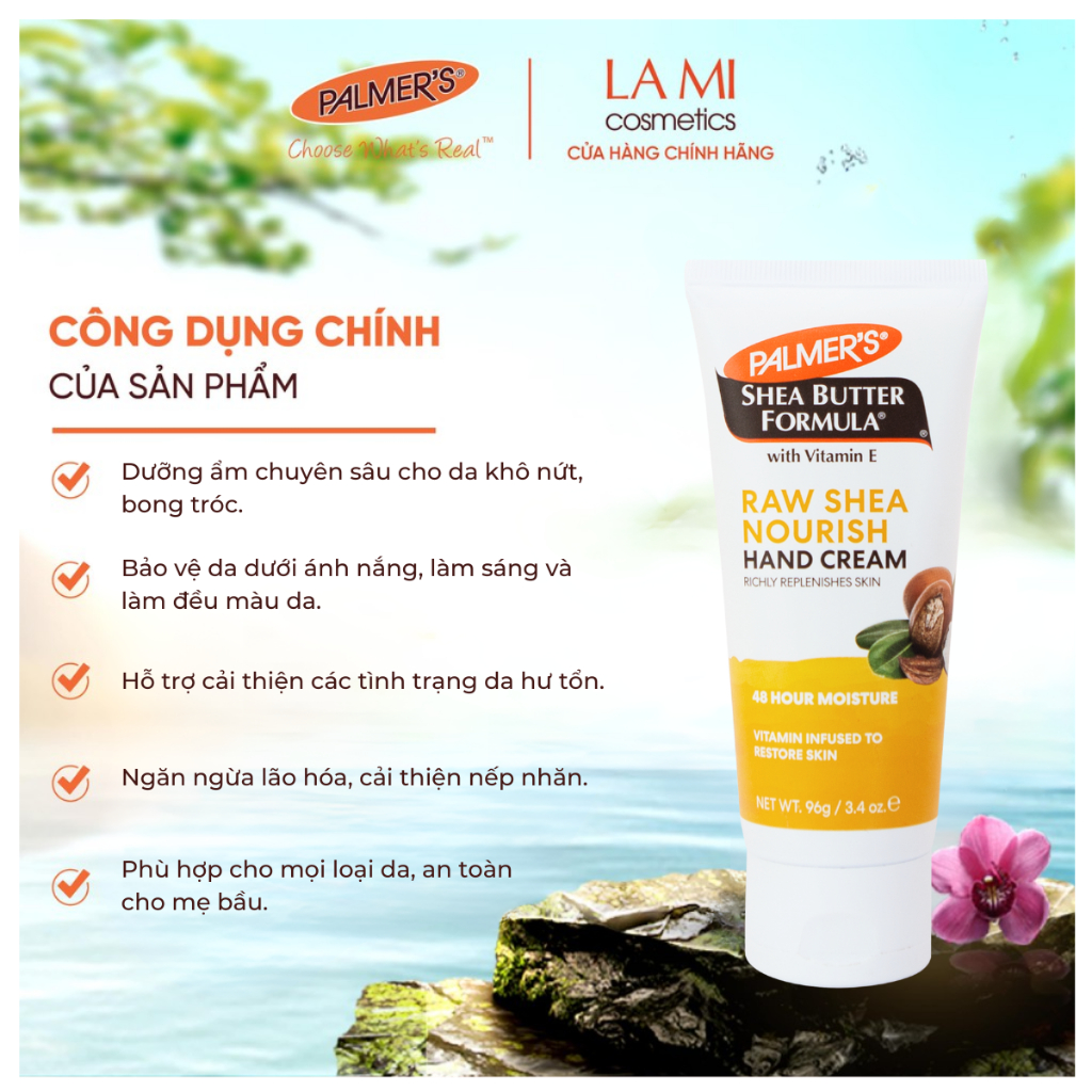 Ảnh Kem dưỡng da tay Bơ hạt mỡ giúp chống nhăn Palmer's 2