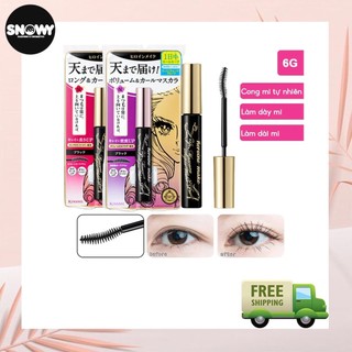 Chuốt Mi Mascara Kissme Siêu Bền Giúp Nâng Cong Và Dày Mi