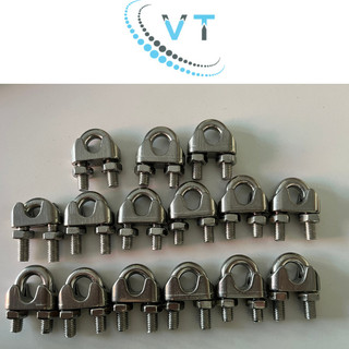 Combo 10 cái Ốc Siết Cáp Inox 304 Cao Cấp 6mm Cóc Siết Cáp Bằng Inox