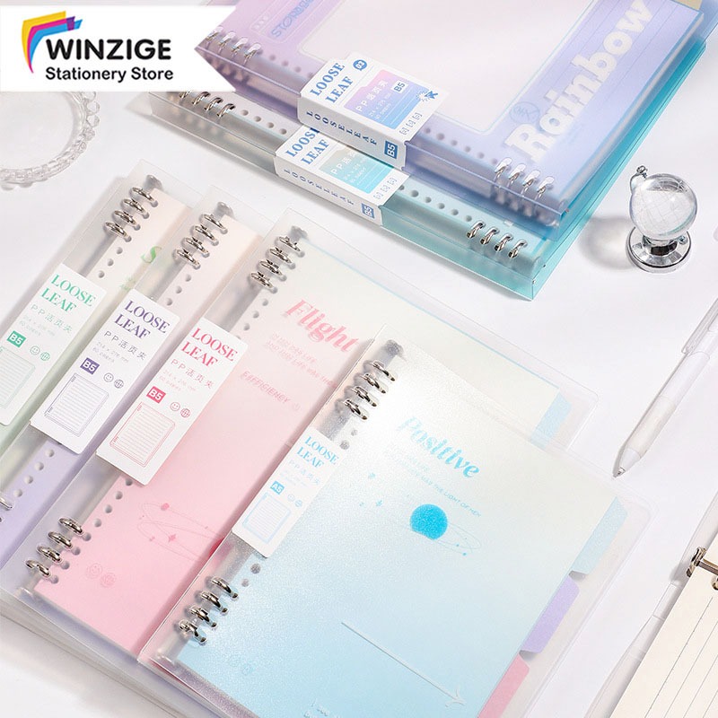 Winzige Sổ Còng Binder B5 26 Chấu A5 20 Chấu đã Kèm Ruột Giấy Làm Sổ ...