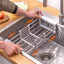 KỆ INOX GÁC BỒN RỬA CHÉN ĐA NĂNG - Điều Chỉnh Kích Thước Tiện Lợi