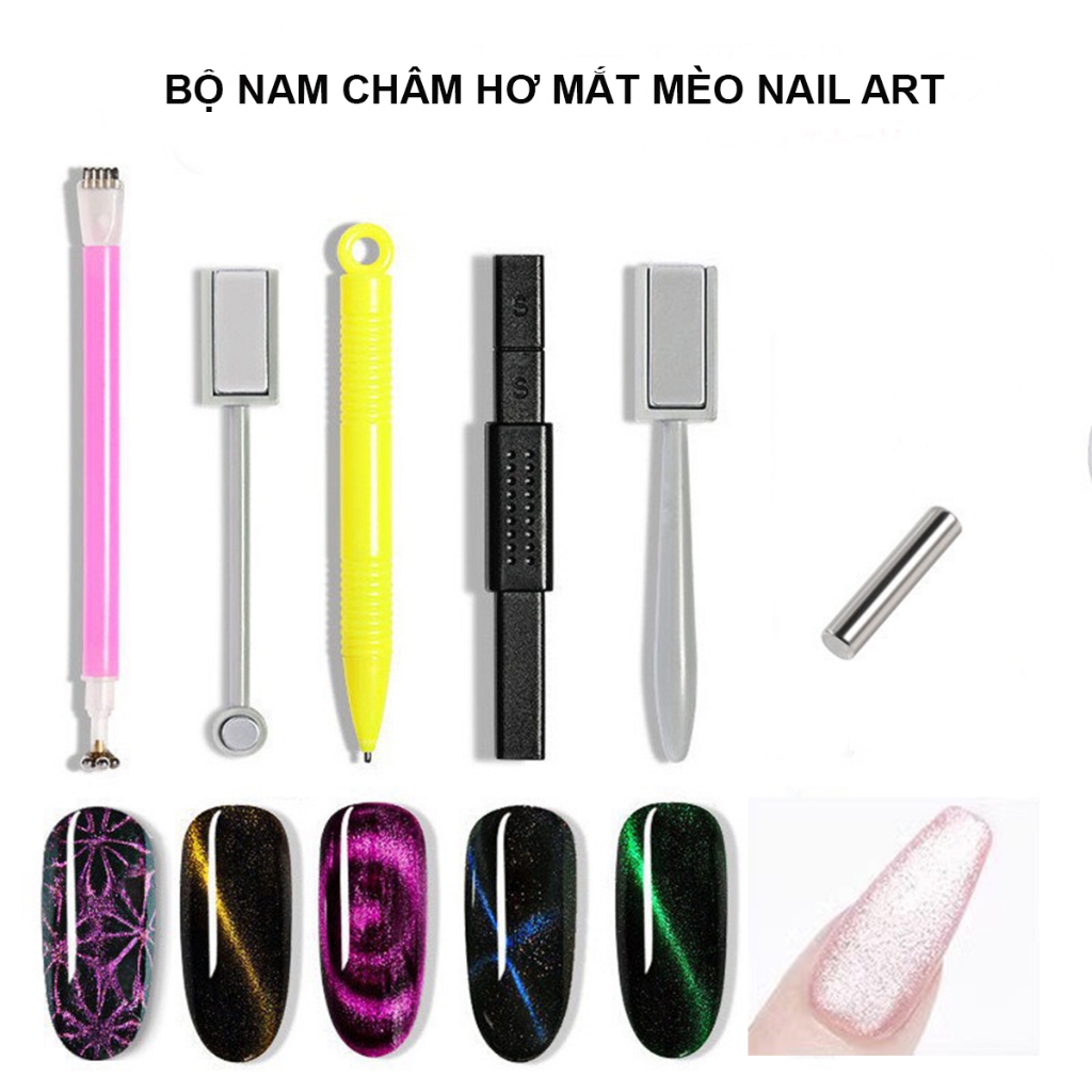 Nam châm dùng hút mắt mèo chuyên dụng làm nails đủ các loại
