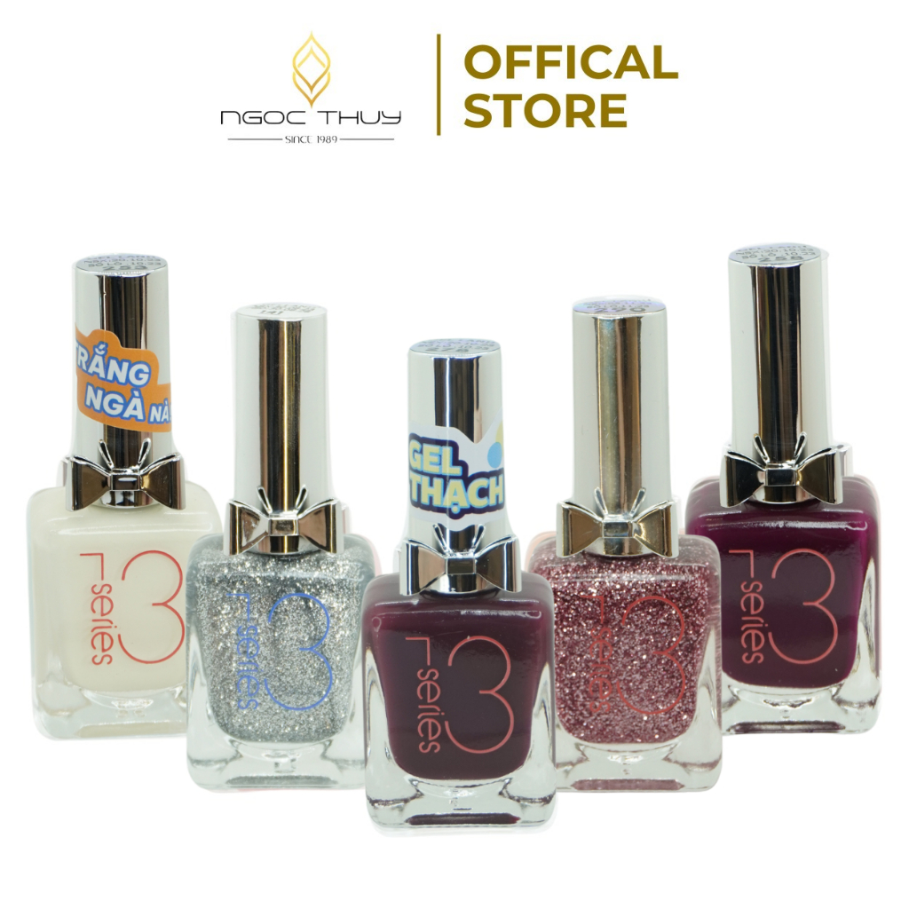 COMBO 5 CHAI - Sơn Móng Tay Gel Lạnh Không Hơ Máy NT13 Nhiều Màu - Ngọc Thuỷ Nail