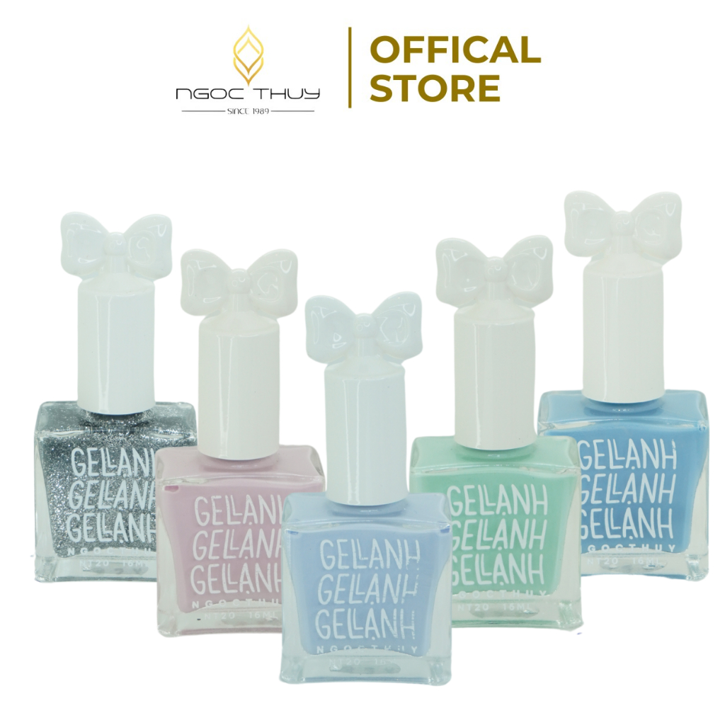 COMBO 5 CHAI - Sơn Móng Tay Gel Lạnh Không Hơ Máy NT20 Nhiều Màu - Ngọc Thuỷ Nail